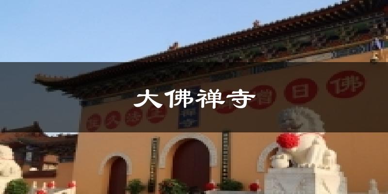 大佛禅寺今日天气