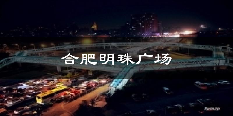 合肥明珠广场天气未来15天
