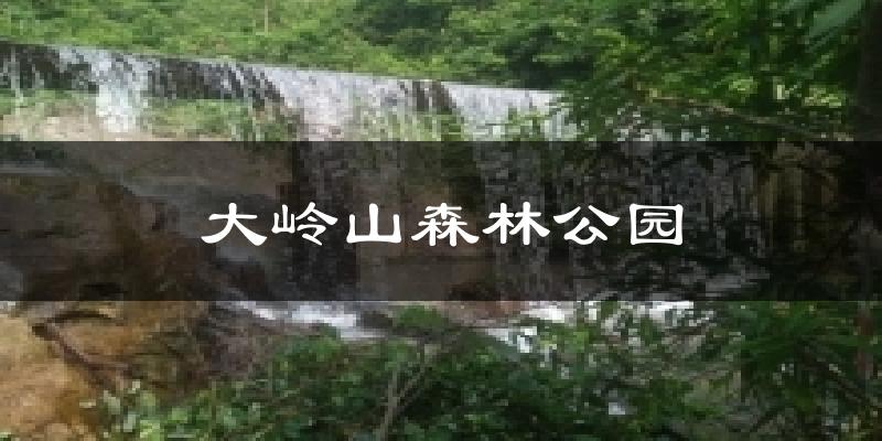 大岭山森林公园天气未来15天