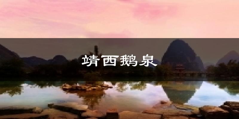 靖西鹅泉天气未来15天
